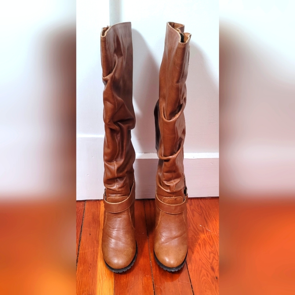 Madden Girl Tall Wedge Boots